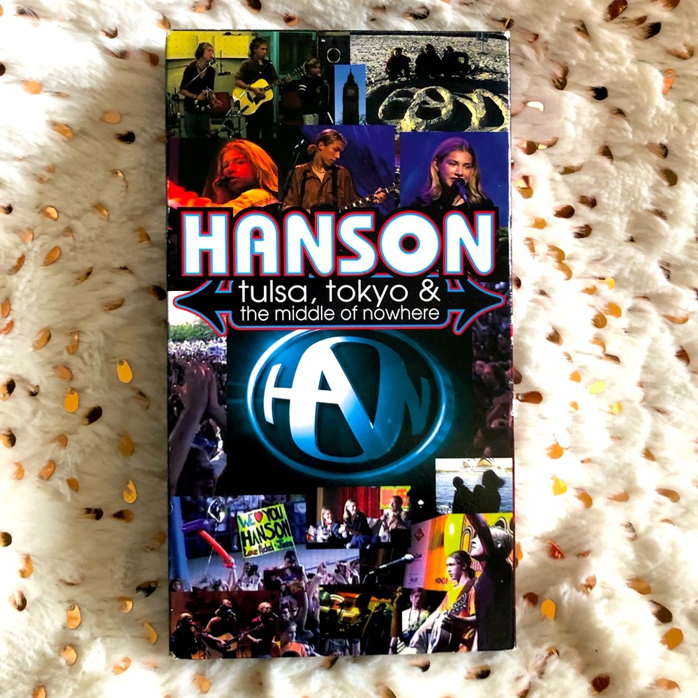 Hanson VHS. 1997. Y2K. Documentary. Like new!